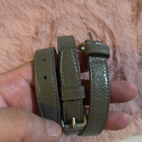 Balenciaga Mens Triple Tour Grey Bracelet - Picture 3 of 12